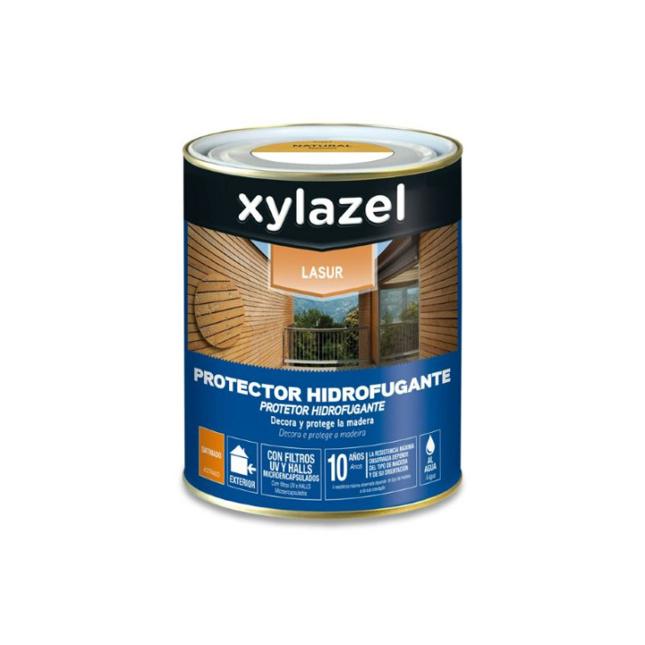 XYLAZEL LASUR HIDROFUGANTE SATINADO NATURAL 750ML