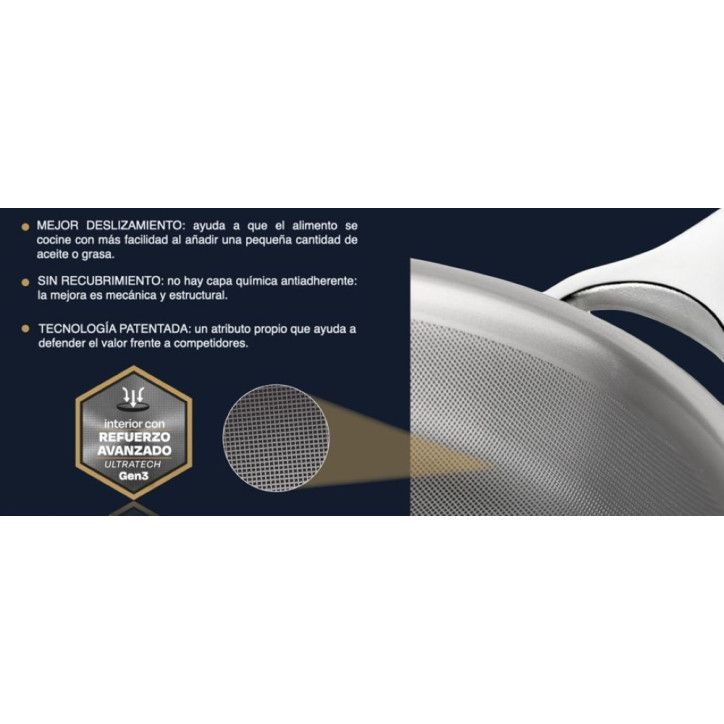 SARTEN DE TITANIO 20 CM THE ONE TITANIUM BRA