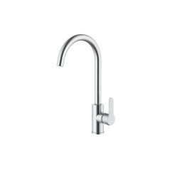 GRIFO COCINA MONOMANDO ALTO MIÑO INOX