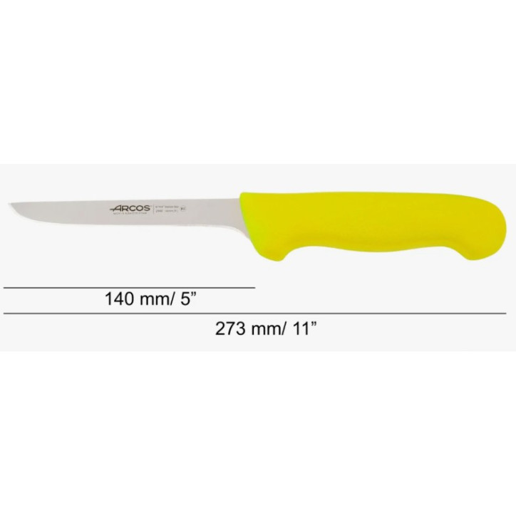 CUCHILLO MANGO POLIPROPILENO DESHUESAR 140 MM ARCOS