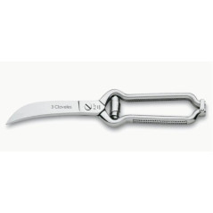TIJERA TRINCHA AVES 9,5" 3 CLAVELES
