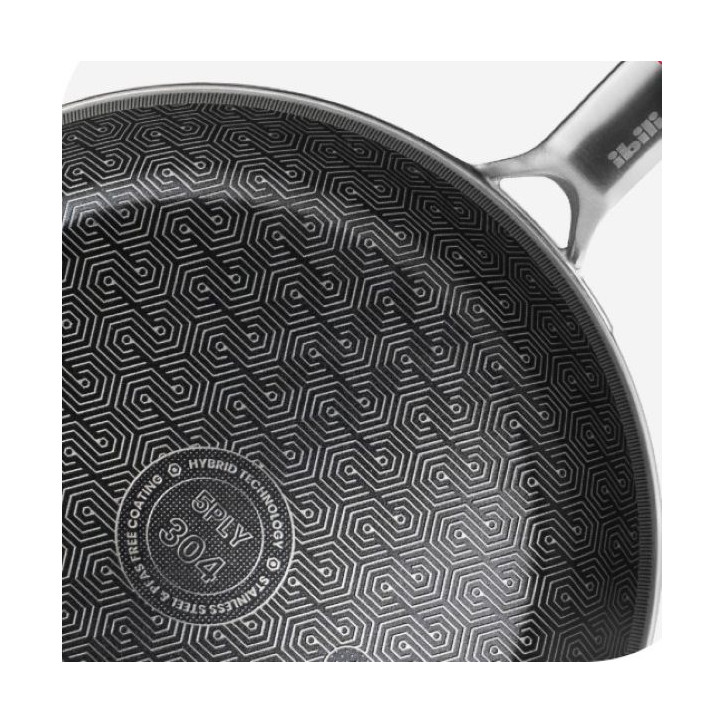 SARTEN 5PLY HYBRID PRO 24 CM IBILI