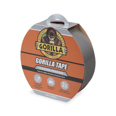 CINTA AMERICANA 32MX48MM PLATA GORILLA