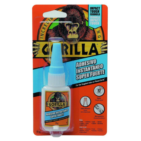 ADHESIVO INSTANTANEO SUPER FUERTE GORILLA 15GR