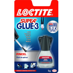 ADHESIVO INSTANTANEO LOCTITE SUPER GLUE PINCEL 5GR