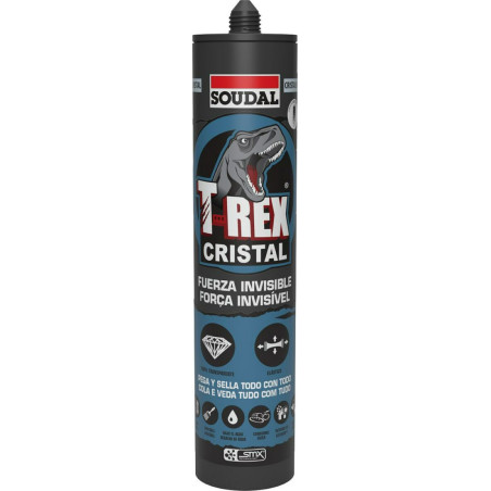 ADHESIVO ADHESIVO T-REX POWER CRISTAL SELLA TODO 290 ML