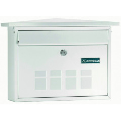 BUZON EXTERIOR ACERO DECO BLANCO ARREGUI