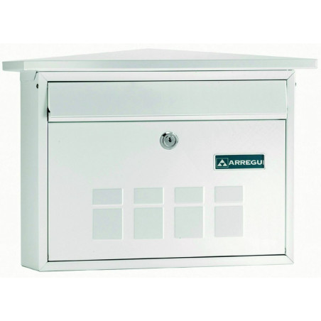 BUZON EXTERIOR ACERO DECO BLANCO ARREGUI