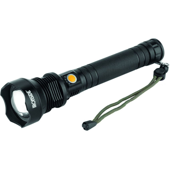 LINTERNA LED ZOOM RECARG.IP65 20W 1200LM IRONSIDE