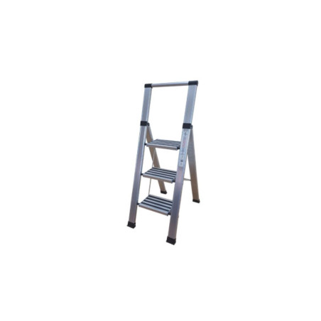 ESCALERA ALUMINIO DOMESTICA 3 PELDAÑOS RUBIK