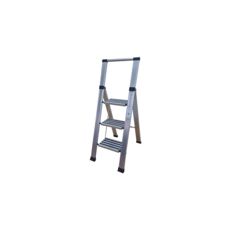 ESCALERA ALUMINIO DOMESTICA 3 PELDAÑOS RUBIK