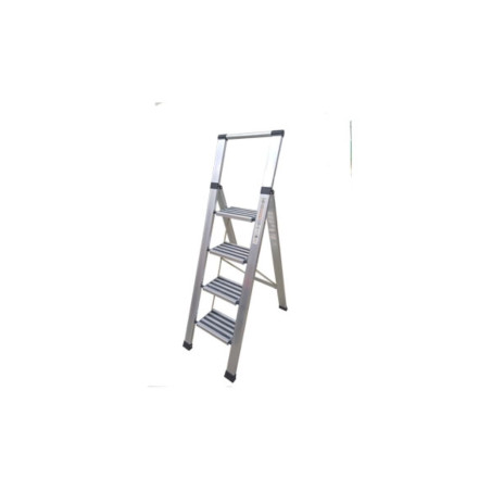 ESCALERA ALUMINIO DOMESTICA 4 PELDAÑOS RUBIK