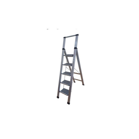 ESCALERA ALUMINIO DOMESTICA 5 PELDAÑOS RUBIK