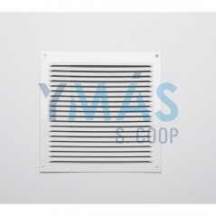 REJILLA 17X17 LACADO BLANCO C/GANCHO