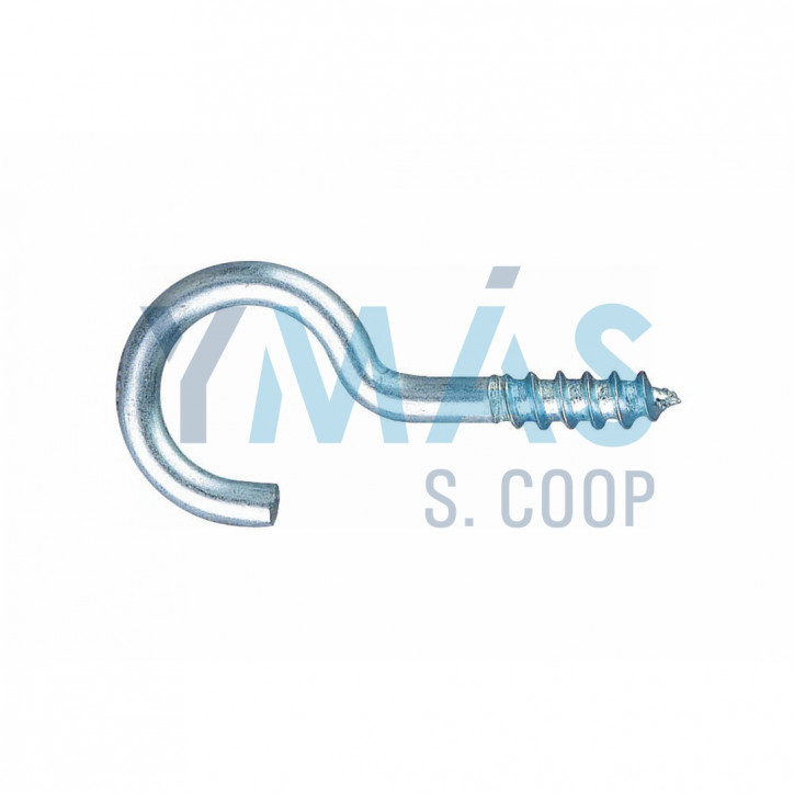 HEMBRILLA ABIERTA ZINCADA 4.4X34X12 BLISTER 10UNID