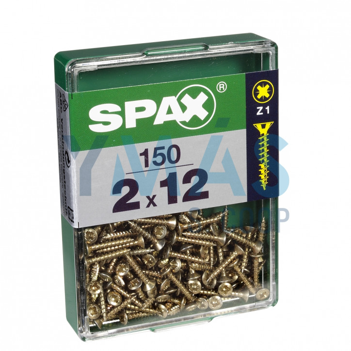 TIRAFONDO BICRO PZ 2X12 C150