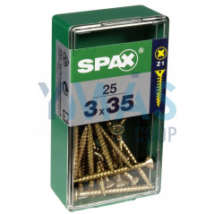 TIRAFONDO BICRO PZ 3X35 C25