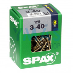 TIRAFONDO BICRO PZ 3X40 C125