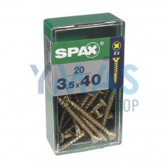 TIRAFONDO BICRO PZ 3.5X40 C20