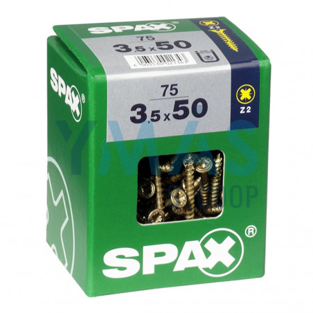 TIRAFONDO BICRO PZ 3.5X50 C75