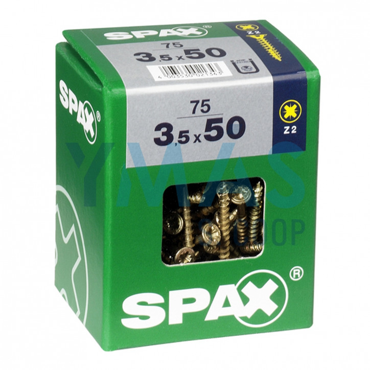 TIRAFONDO BICRO PZ 3.5X50 C75