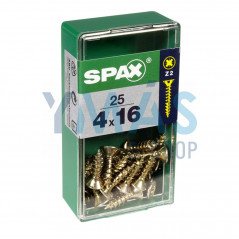 TIRAFONDO BICRO PZ 4X16 C25