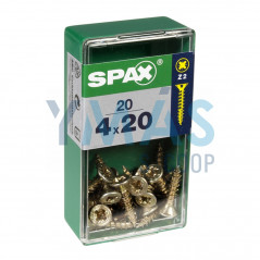 TIRAFONDO BICRO PZ 4X20 C20