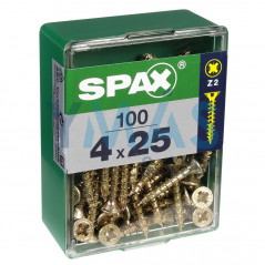 TIRAFONDO BICRO PZ 4X25 C100