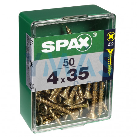 TIRAFONDO BICRO PZ 4X35 C50