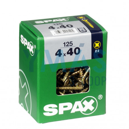 TIRAFONDO BICRO PZ 4X40 C125