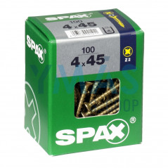 TIRAFONDO BICRO PZ 4X45 C100