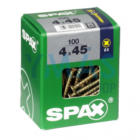 TIRAFONDO BICRO PZ 4X45 C100