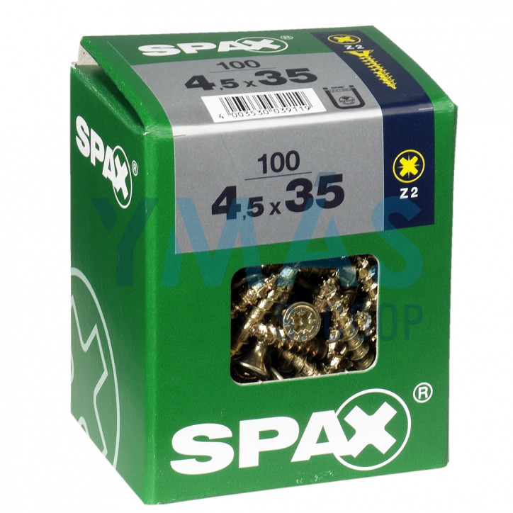 TIRAFONDO BICRO PZ 4.5X35 C100