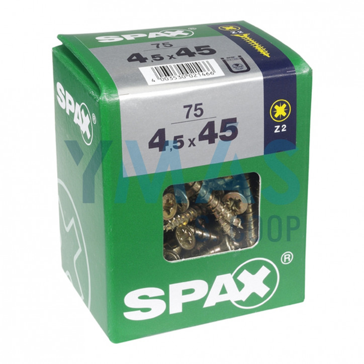 TIRAFONDO BICRO PZ 4.5X45 C75