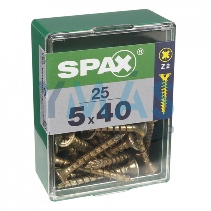 TIRAFONDO BICRO PZ 5X40 C25