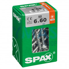 TIRAFONDO WIROX TORX 6X60 C50