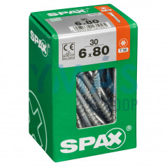 TIRAFONDO WIROX TORX 6X80 C30