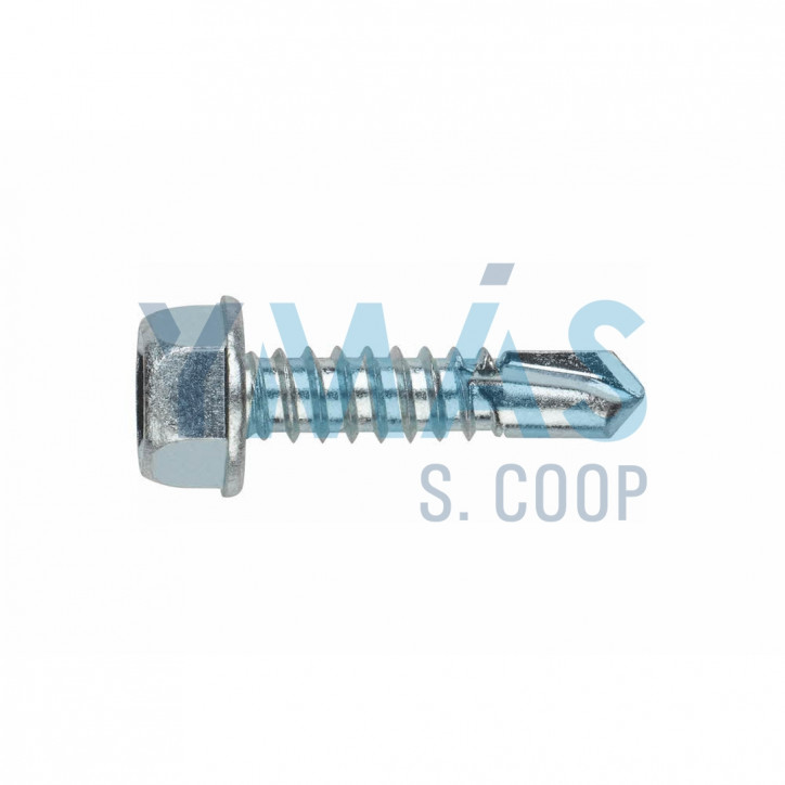 TORNILLO BROCA DIN 7504 5.5X22 HEXAG S/ARAN C/125