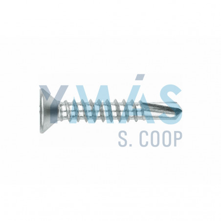 TORNILLO BROCA DIN 7504 4.2X19 PLANA C/175