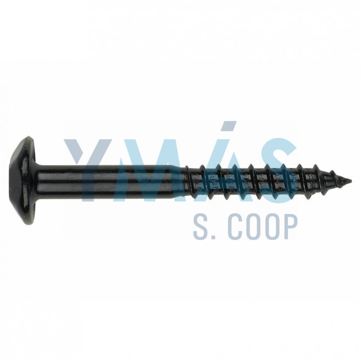 TORNILLO BARRAQUERO INVIOLABLE TORX NEGR 7X70 4UNI