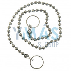 CADENA BOLAS CON ENGANCHE LAVABO BIDE 45CM BLISTER