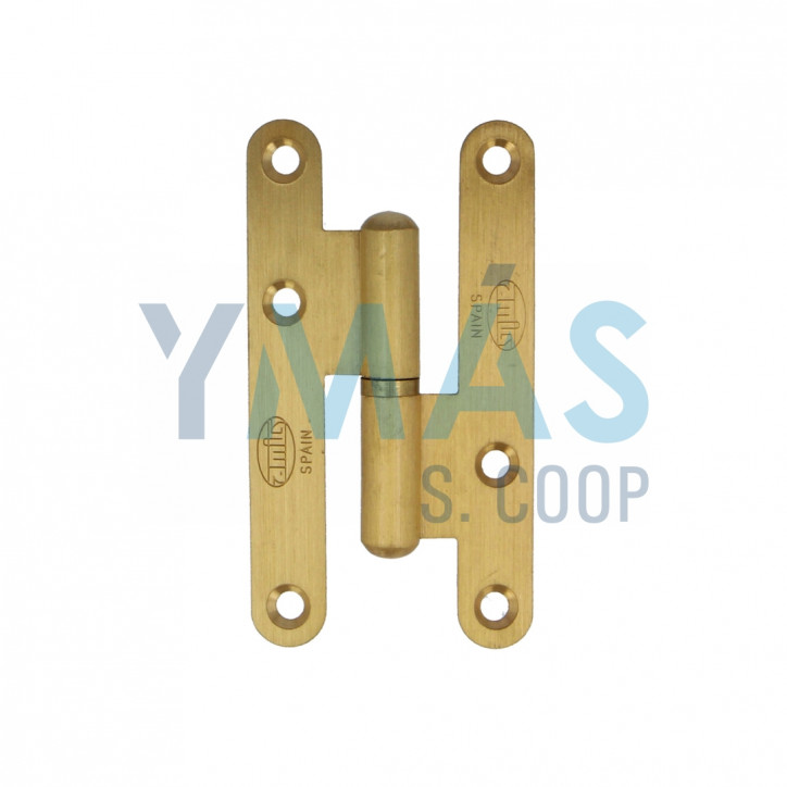 PERNIO 405 95x52x2.3MM IZQUIERDA LATON MATE