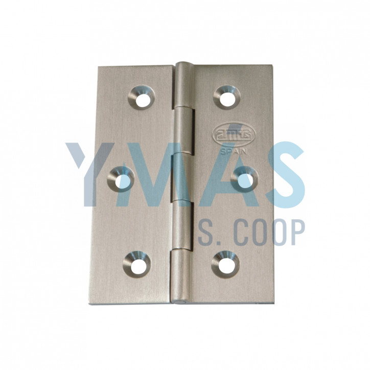 BISAGRA 1002 60X40X2MM LATON CROMO MATE