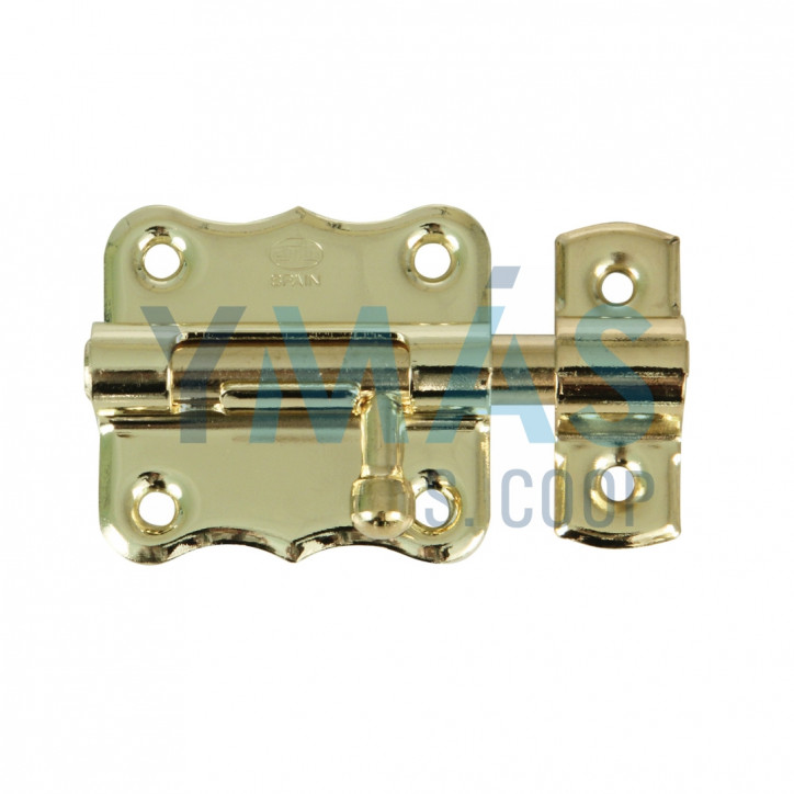 PASADOR ACERO LATONADO BARNIZ 384-40