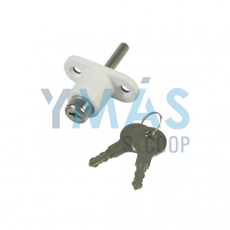 CERRADURA VENTANA CORREDERA 45 BLANCO