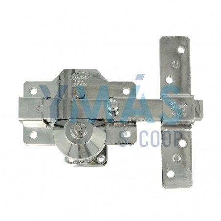 CERROJO SEGURIDAD CROMADO BRILLO AMIG 1PLUS 90X154