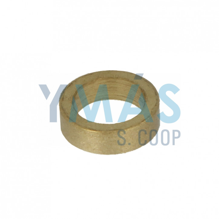 ARANDELA PERNIO LATON MATE 11MM 10 UNIDADES