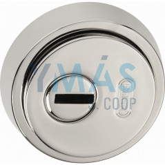 ESCUDO SEGURIDAD METALICO NIQUEL PUERTAS MADERA