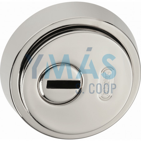 ESCUDO SEGURIDAD METALICO NIQUEL PUERTAS MADERA