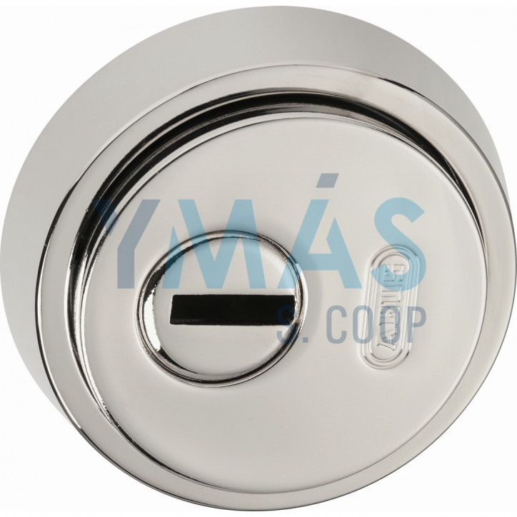 ESCUDO SEGURIDAD METALICO NIQUEL PUERTAS MADERA